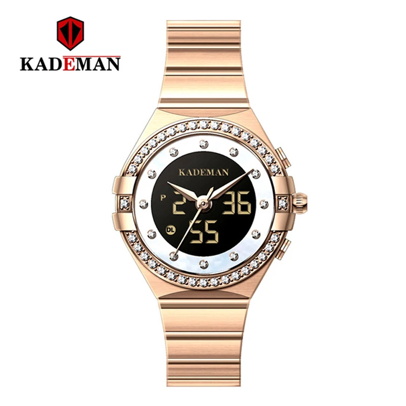 Fashion Women Watches 2020 Luxury Elegant Rhinestone Quartz Ladies LCD Wristwatch Business Female Clock Dress watch Waterproof
Fashion Women Watches 2020 Luxury Elegant Rhinestone Quartz Ladies LCD Wristwatch Business Female Clock Dress watch Waterproof
