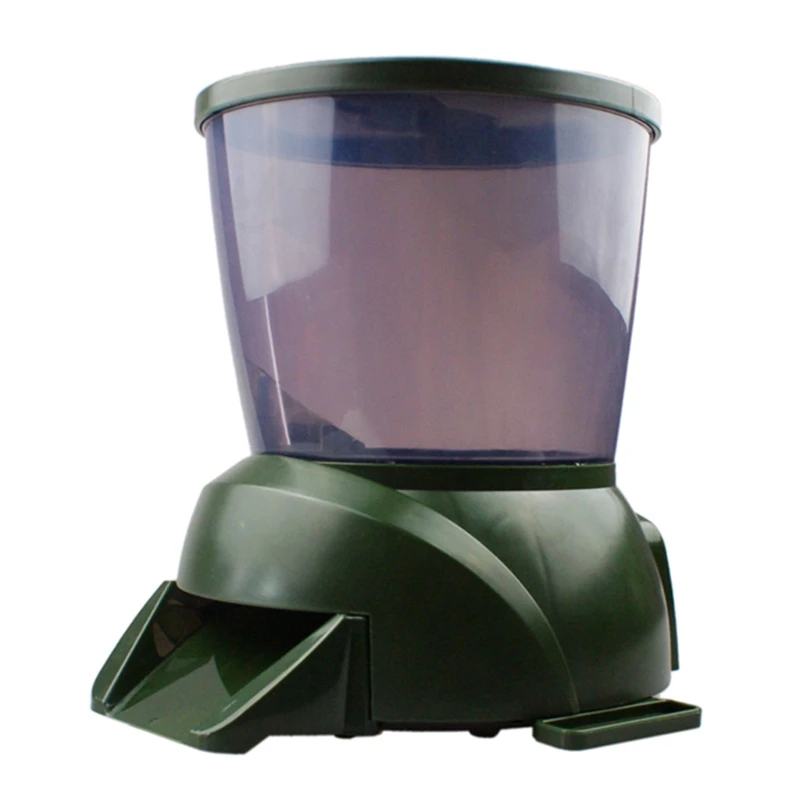 Fish Food Storage Dispenser Automatic Large Capacity Feeding Device Regularly Fish Tank Feeder For Garden Pond
Fish Food Storage Dispenser Automatic Large Capacity Feeding Device Regularly Fish Tank Feeder For Garden Pond