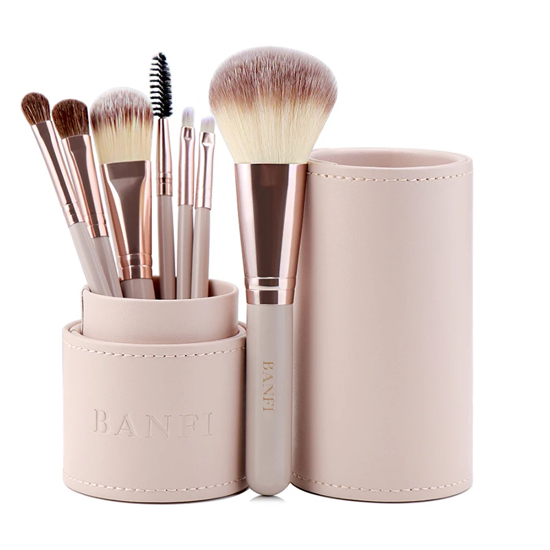 7pcs Pink Makeup Brushes Set With Bottle For Makeup beginner,Powder Foundation Face Brush Set Eye blender Cosmetic Brush Kit
7pcs Pink Makeup Brushes Set With Bottle For Makeup beginner,Powder Foundation Face Brush Set Eye blender Cosmetic Brush Kit