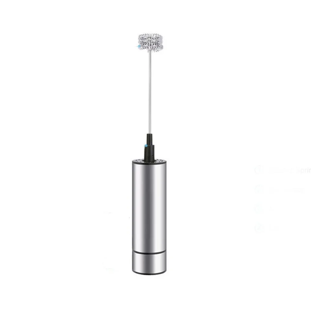 Electric Handheld Milk Frother Foamer Coffee Drink Blender Mixer Triple Spring Whisk Head & Clean Brush Head Kitchen Tools
Electric Handheld Milk Frother Foamer Coffee Drink Blender Mixer Triple Spring Whisk Head & Clean Brush Head Kitchen Tools
