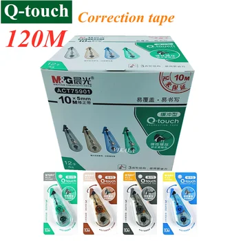 M&G 120M Mini Buffer Type Student Office Correction Tape with PET Core Continuously Brings Office and School Supplies ACT75901
M&G 120M Mini Buffer Type Student Office Correction Tape with PET Core Continuously Brings Office and School Supplies ACT75901