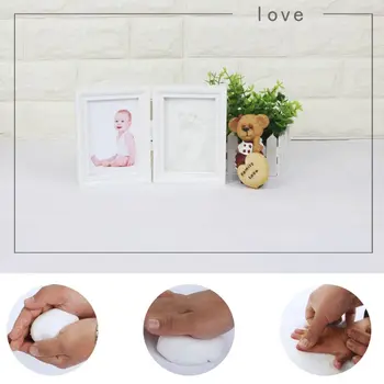 Folding DIY Hand Foot Print Pictures Display Wood Photo Frame Souvenirs Commemorate Kids Growing Memory Baby Shower Gift
Folding DIY Hand Foot Print Pictures Display Wood Photo Frame Souvenirs Commemorate Kids Growing Memory Baby Shower Gift