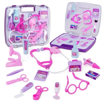 14PCS Pretend Play Emulational Toy Kit Doctor Echometer Set Medical Kit Kids Education Toys for Children Developing Interest
14PCS Pretend Play Emulational Toy Kit Doctor Echometer Set Medical Kit Kids Education Toys for Children Developing Interest