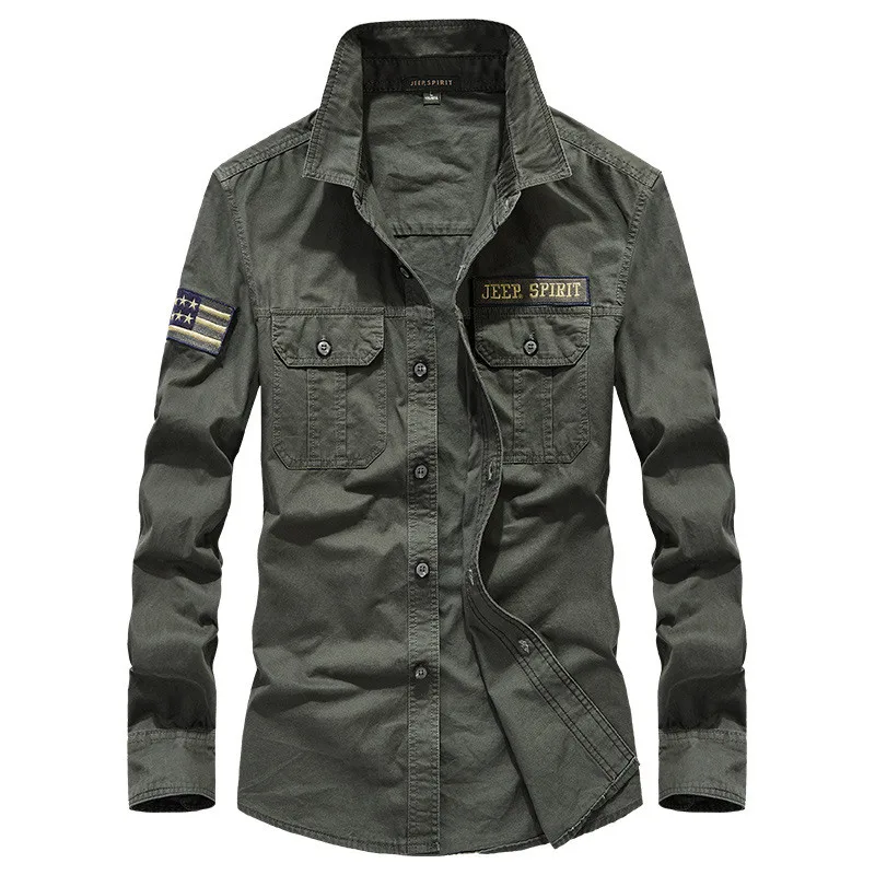 KIMSERE Men's Casual Cargo Shirts Long Sleeve Tactical Tops With Epaulet Military Style Shirts Clothing 100% Cotton Army Green
KIMSERE Men's Casual Cargo Shirts Long Sleeve Tactical Tops With Epaulet Military Style Shirts Clothing 100% Cotton Army Green