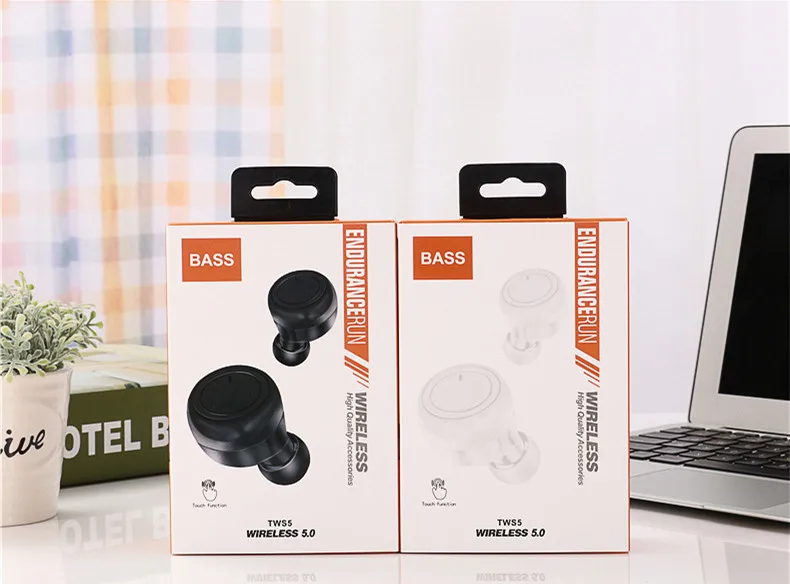Tws5 S5 Twins Smart touch Wireless Bluetooth 5.0 true Stereo Headset Waterproof Sport Headphone Earphones With Charging Socket
Tws5 S5 Twins Smart touch Wireless Bluetooth 5.0 true Stereo Headset Waterproof Sport Headphone Earphones With Charging Socket