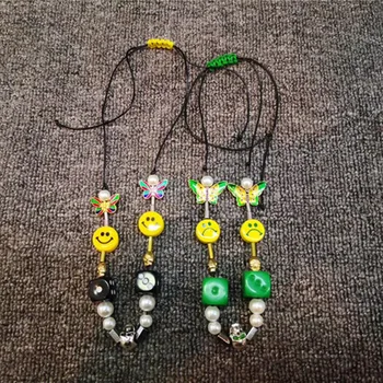 Streetwear Smiley Pearl Bracelet Accessories Chain Necklace Bracelet Strap
Streetwear Smiley Pearl Bracelet Accessories Chain Necklace Bracelet Strap