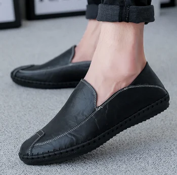 Brand Fashion Soft Moccasins Men Loafers outdoor High Quality Genuine Leather Shoes casual Mens Flats Driving Shoes big size 47
Brand Fashion Soft Moccasins Men Loafers outdoor High Quality Genuine Leather Shoes casual Mens Flats Driving Shoes big size 47