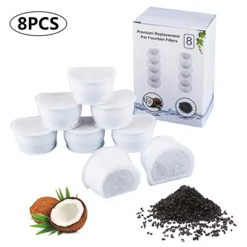 Activated Carbon Filters For Automatic Cat Water Fountain Filters Replacement Filters For Pet Water Dispenser Drinking Fountain
Activated Carbon Filters For Automatic Cat Water Fountain Filters Replacement Filters For Pet Water Dispenser Drinking Fountain