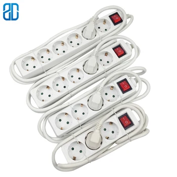 EU Plug 3/4/5/6 Power Socket Male to Female Kitchen Table Electrical Socket Desktop Sockets Power Extension Socket 1 Led Switch
EU Plug 3/4/5/6 Power Socket Male to Female Kitchen Table Electrical Socket Desktop Sockets Power Extension Socket 1 Led Switch