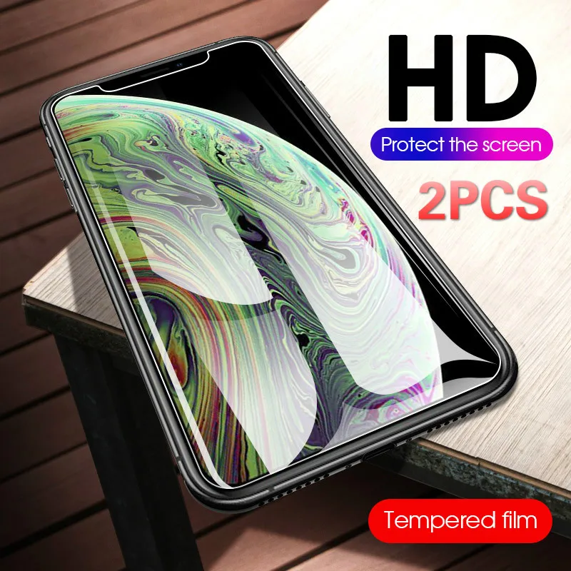2PCS Screen Protector Tempered Glass For iPhone Xi Xi Max 11 2019 9H 2.5D Explosion-proof Protective Glass Film For iPhone XiR
2PCS Screen Protector Tempered Glass For iPhone Xi Xi Max 11 2019 9H 2.5D Explosion-proof Protective Glass Film For iPhone XiR