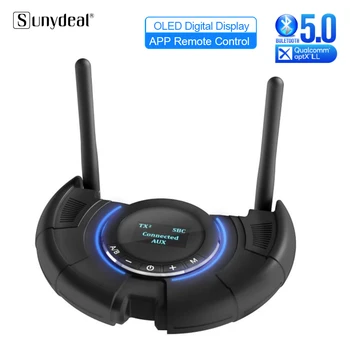 TX800 Long Range Wireless Bluetooth 5.0 Receiver Transmitter LCD Display APTX Low Latency Wireless Audio Adapter With 3.5mm Aux
TX800 Long Range Wireless Bluetooth 5.0 Receiver Transmitter LCD Display APTX Low Latency Wireless Audio Adapter With 3.5mm Aux