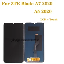 Ensemble écran tactile LCD, pièce de rechange pour lame ZTE A5 2020 A7 2020, Original=
