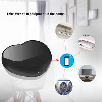 Timethinker Tuya Smart Home IR Control Hub WiFi LED Light Controller for Alexa Google Home Portable Heart Shaped Timing Control
Timethinker Tuya Smart Home IR Control Hub WiFi LED Light Controller for Alexa Google Home Portable Heart Shaped Timing Control
