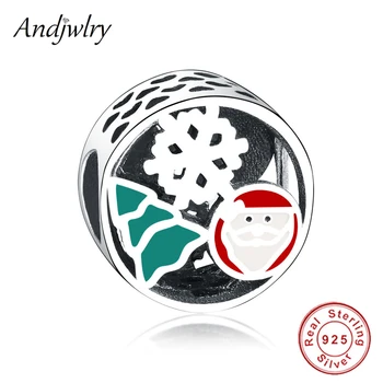 Fit Original Charms Bracelets 925 Sterling Silver Beads Santa Claus Charms Beads DIY Jewelry Berloque Christmas gift
Fit Original Charms Bracelets 925 Sterling Silver Beads Santa Claus Charms Beads DIY Jewelry Berloque Christmas gift