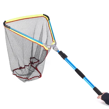 Fishing Net 200cm / 79 Inch Telescopic Aluminum Fishing Landing Net Fish Net with Extending Telescoping Pole Handle
Fishing Net 200cm / 79 Inch Telescopic Aluminum Fishing Landing Net Fish Net with Extending Telescoping Pole Handle