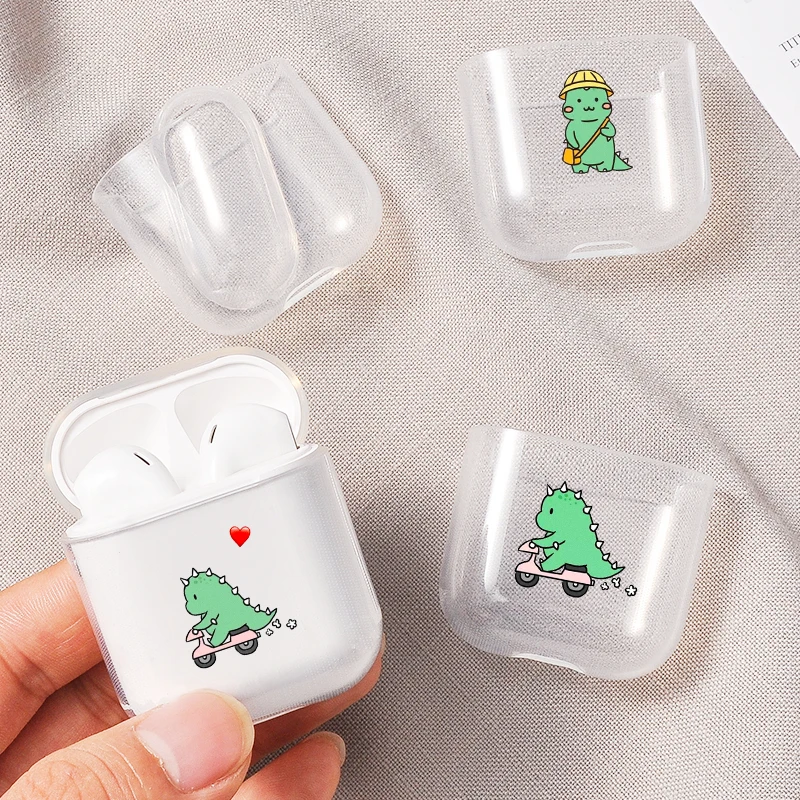Cute Cartoon Small Dinosaur AirPods Case For Apple airpods Case Transparent Airpods Case in Bluetooth Earphone Accessories
Cute Cartoon Small Dinosaur AirPods Case For Apple airpods Case Transparent Airpods Case in Bluetooth Earphone Accessories