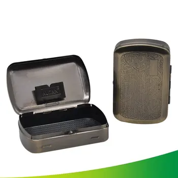 Portable Metal Cigarette Case, Metal Smoking Box Humidor Tobacco Box Cigarette Case Grey
Portable Metal Cigarette Case, Metal Smoking Box Humidor Tobacco Box Cigarette Case Grey