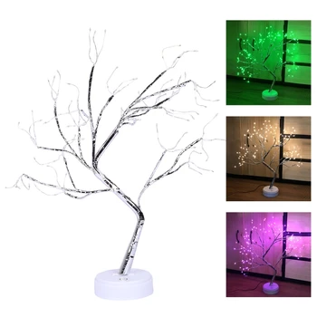 Simulation LED Tree Desktop Lamp Touch Switch Night Light Lighting Bed Room Sleeping Eye Protection Warm Lighting Decoration
Simulation LED Tree Desktop Lamp Touch Switch Night Light Lighting Bed Room Sleeping Eye Protection Warm Lighting Decoration