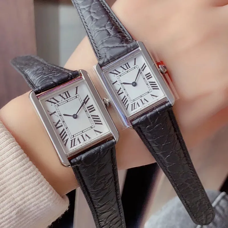 Luxury top brand stingray Genuine Leather watchband women men Quartz Wristwatch retangle Dial tank watch clock for lovers gift
Luxury top brand stingray Genuine Leather watchband women men Quartz Wristwatch retangle Dial tank watch clock for lovers gift