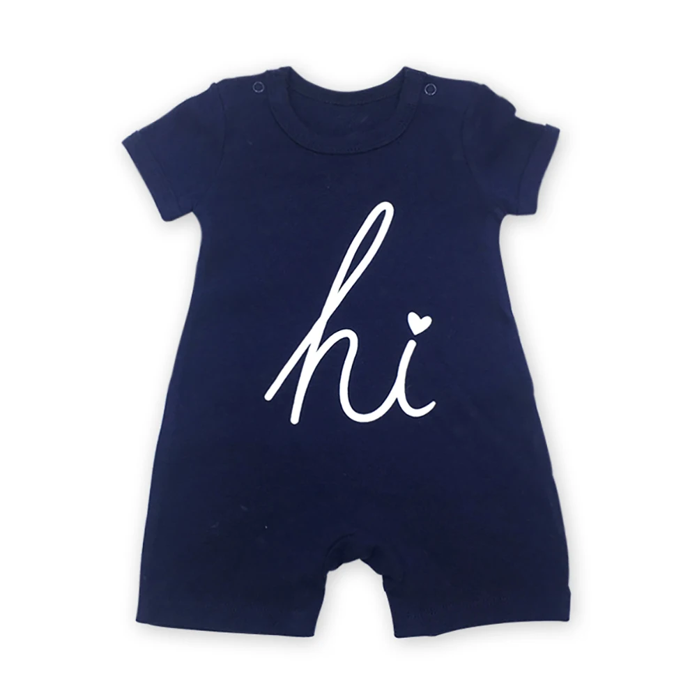 

Летние детские комбинезоны на 0-24 м, короткая домашняя одежда для новорожденных, одежда для маленьких девочек и мальчиков, хлопковое боди для младенцев