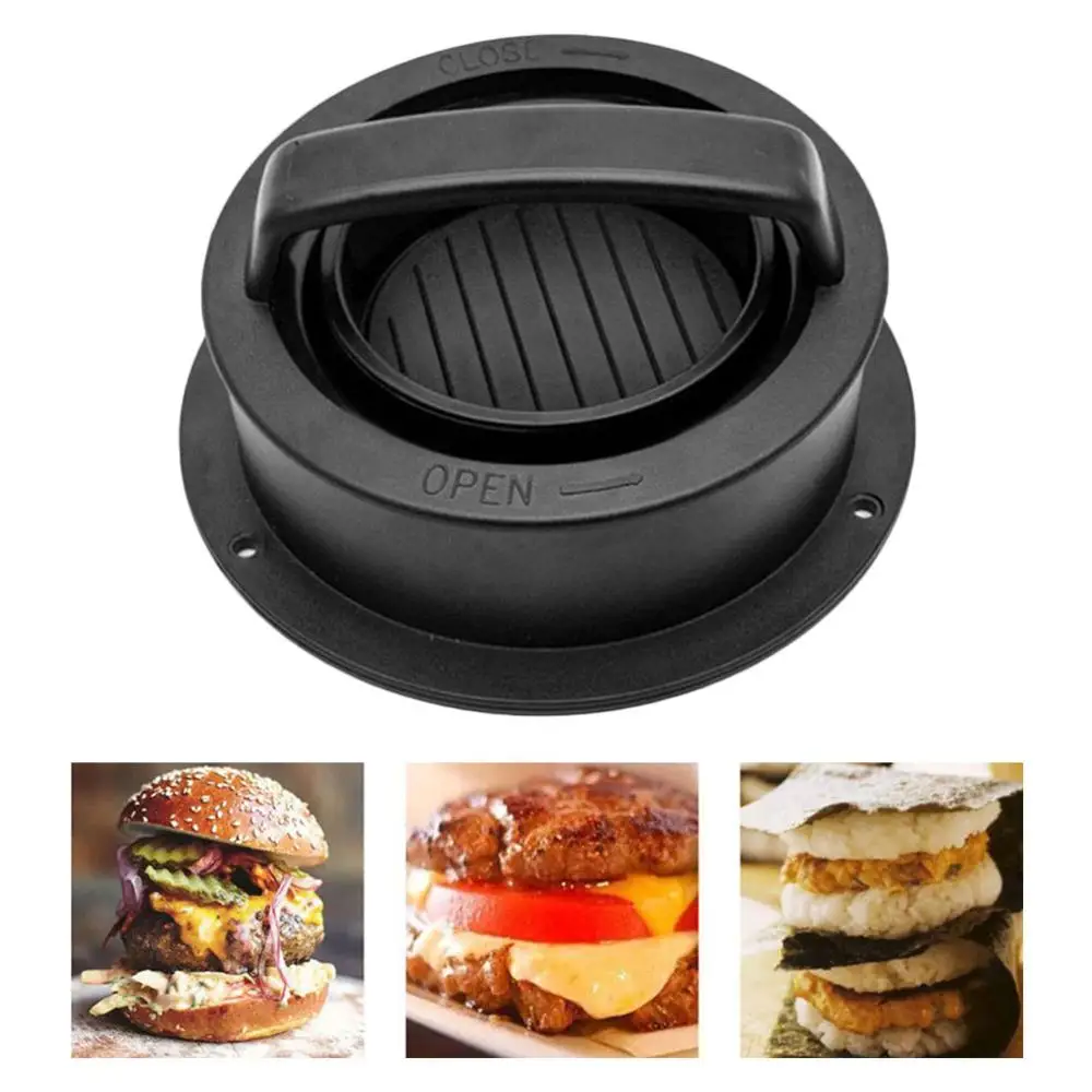 Kitchen Round Shape burger Press Food-Grade ABS Hamburger Meat Press Beef Grill Hamburger Press Patty Maker Mold Mould Tool
Kitchen Round Shape burger Press Food-Grade ABS Hamburger Meat Press Beef Grill Hamburger Press Patty Maker Mold Mould Tool