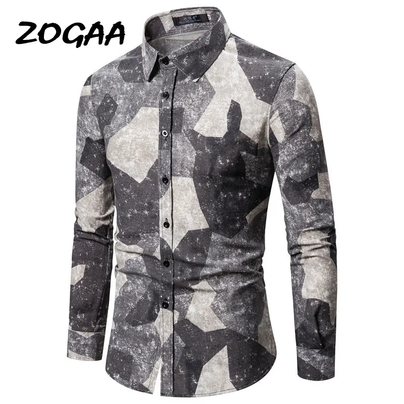 ZOGAA 2020 spring and autumn new men's fashion casual European code long sleeve shirt cotton linen floral plus size shirts
ZOGAA 2020 spring and autumn new men's fashion casual European code long sleeve shirt cotton linen floral plus size shirts