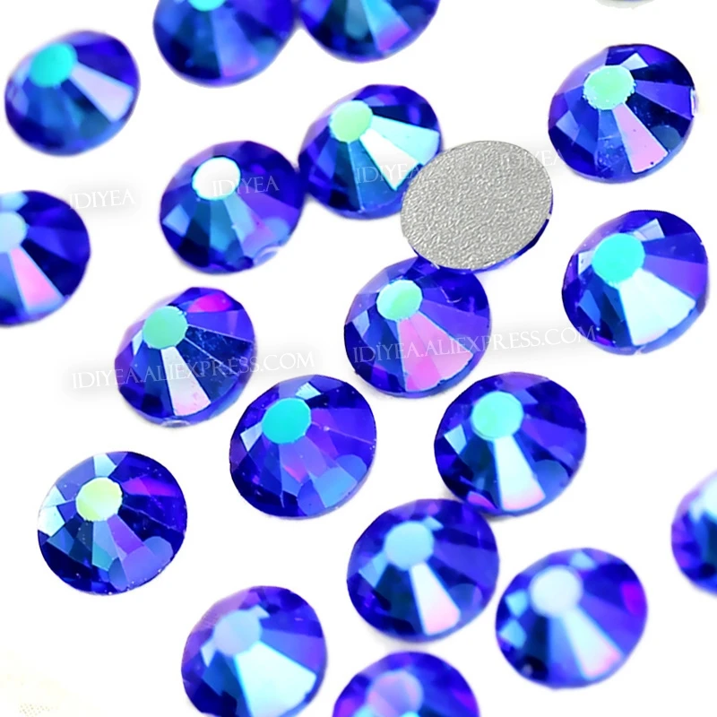 Sapphire AB all sizes SS3-SS30 Non HotFix Rhinestones crystals strass glitters strass for nails art Decoration decors manicure
Sapphire AB all sizes SS3-SS30 Non HotFix Rhinestones crystals strass glitters strass for nails art Decoration decors manicure