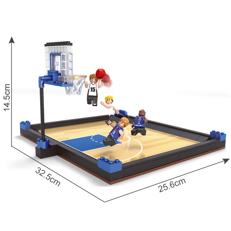 Ausini Basketball Court Building Blocks Toys for Boys Legoed Mini Player Figures Creator Kids Sports Enthusiast Collection Model
Ausini Basketball Court Building Blocks Toys for Boys Legoed Mini Player Figures Creator Kids Sports Enthusiast Collection Model