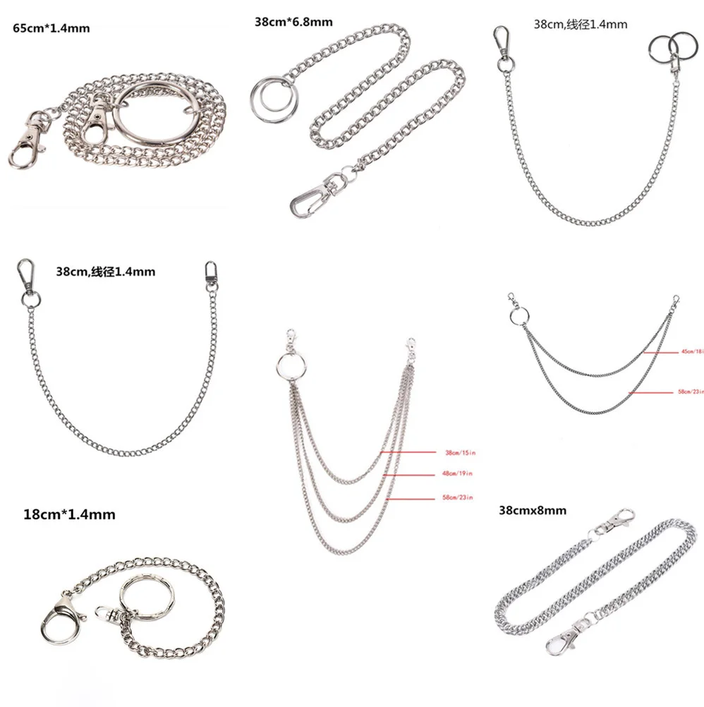 18/38/65cm Rock Punk Trousers Belt Street Big Ring Key Chain Hipster Key Chains Pant Jean Keychain HipHop Accessories
18/38/65cm Rock Punk Trousers Belt Street Big Ring Key Chain Hipster Key Chains Pant Jean Keychain HipHop Accessories