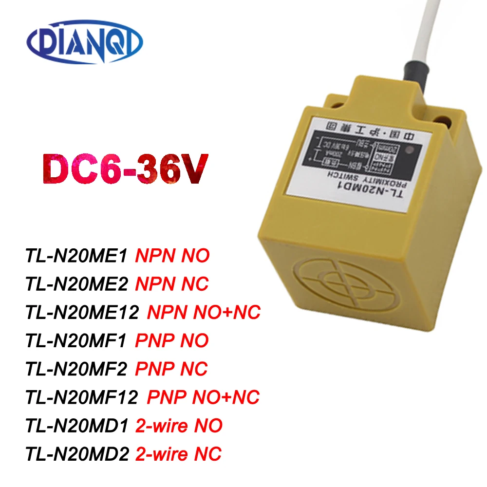 Индуктивный датчик приближения Φ NPN 3WIRE NC расстояние обнаружения 20 мм