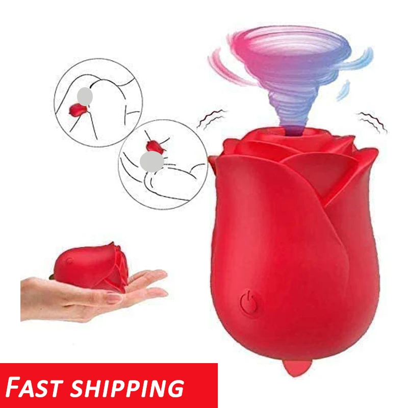 Вибратор Розочка