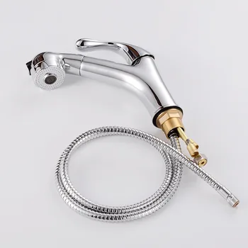 Pigtail Pull (Piping) Mixing Faucet Draw Washbasin Basin Hot and Cold Stretchable Copper 16mm Modern Minimalist Bidet V3317 0.9
Pigtail Pull (Piping) Mixing Faucet Draw Washbasin Basin Hot and Cold Stretchable Copper 16mm Modern Minimalist Bidet V3317 0.9