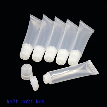 20pcs Empty Lip Gloss Tubes Container Cosmetic Packaging Soft Plastic Clear 8ml 12ml 15ml Travel Squeeze Lipgloss Tube Glossy
20pcs Empty Lip Gloss Tubes Container Cosmetic Packaging Soft Plastic Clear 8ml 12ml 15ml Travel Squeeze Lipgloss Tube Glossy