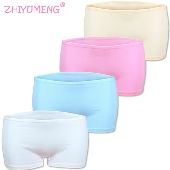 4Pcs/Lot Children Girls Panties Underwear Solid Color Panties Teens Teenage Young Sport Little Girl's Big Girl's Cotton/Spande
4Pcs/Lot Children Girls Panties Underwear Solid Color Panties Teens Teenage Young Sport Little Girl's Big Girl's Cotton/Spande