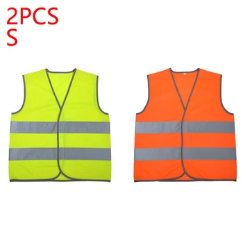 2PCS Kids Security Safety Vest High Visibility Reflective Stripes Orange Yellow Protective Accessories
2PCS Kids Security Safety Vest High Visibility Reflective Stripes Orange Yellow Protective Accessories