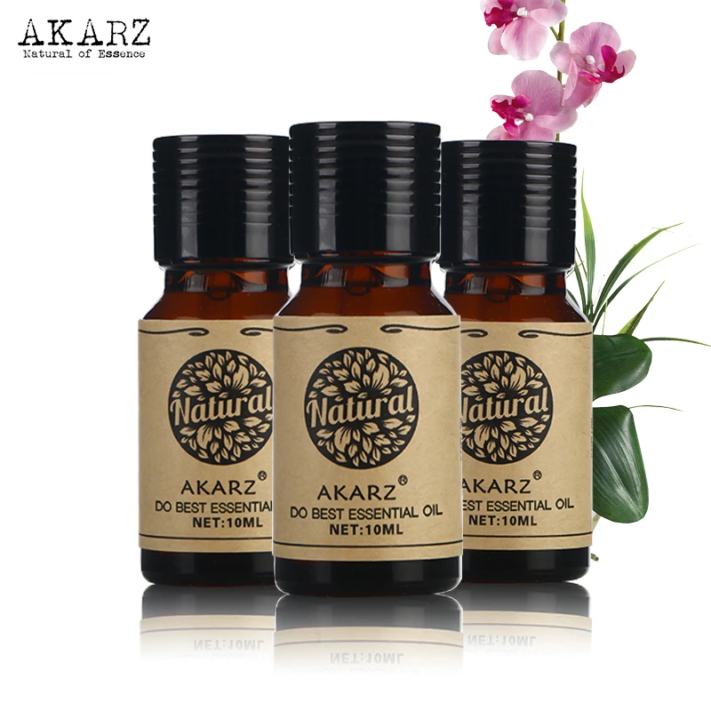 

AKARZ Eucalyptus Ylang Ylang Neroli essential oil sets Top Brand For Skin Body Care Aromatherapy Massage Spa 10ml*3