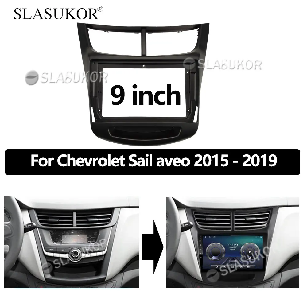 9-дюймовый аудио фитинг для Chevrolet Sail 2015 2016-2019, головное устройство, радио, приборная панель GPS, стерео панель для монтажа 2 Din, DVD рамка
9-дюймовый аудио фитинг для Chevrolet Sail 2015 2016-2019, головное устройство, радио, приборная панель GPS, стерео панель для монтажа 2 Din, DVD рамка
