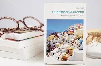 Memory Santorini boxed postcard collection art lenticular recycled recordable 10.2*14.2cm 30pcs
Memory Santorini boxed postcard collection art lenticular recycled recordable 10.2*14.2cm 30pcs