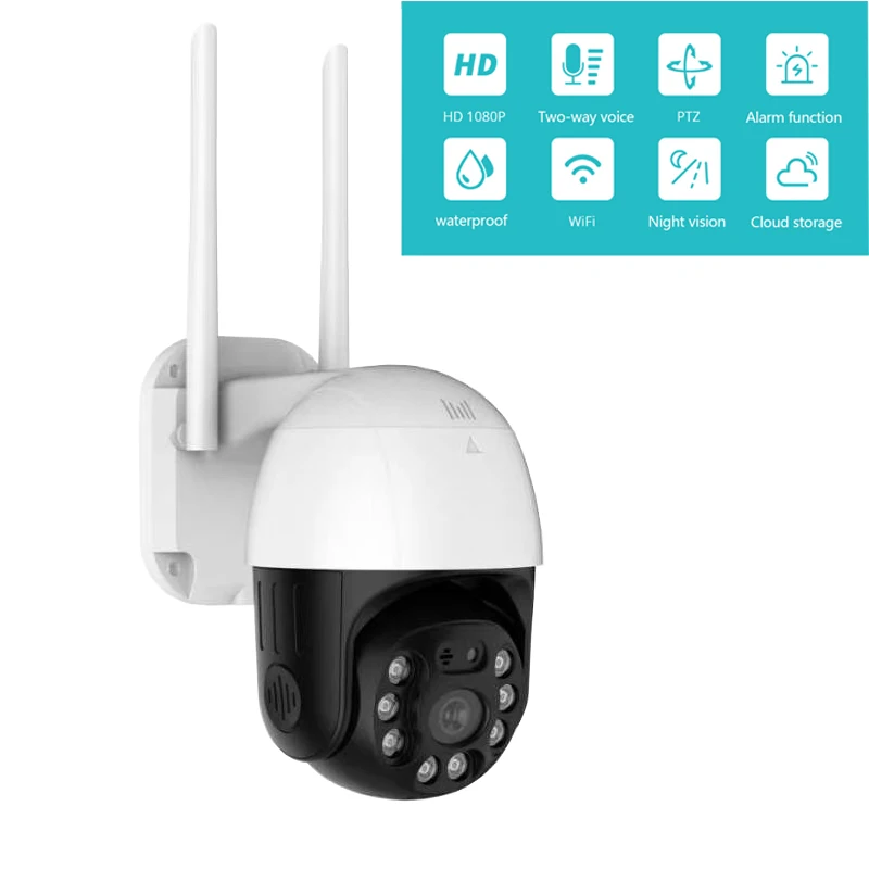 py 3MP 2MP Security WIFI Camera Outdoor 1080P PTZ Speed Dome Wireless IP Camera CCTV Pan Tilt 4XZoom IR Network Surveillance
py 3MP 2MP Security WIFI Camera Outdoor 1080P PTZ Speed Dome Wireless IP Camera CCTV Pan Tilt 4XZoom IR Network Surveillance