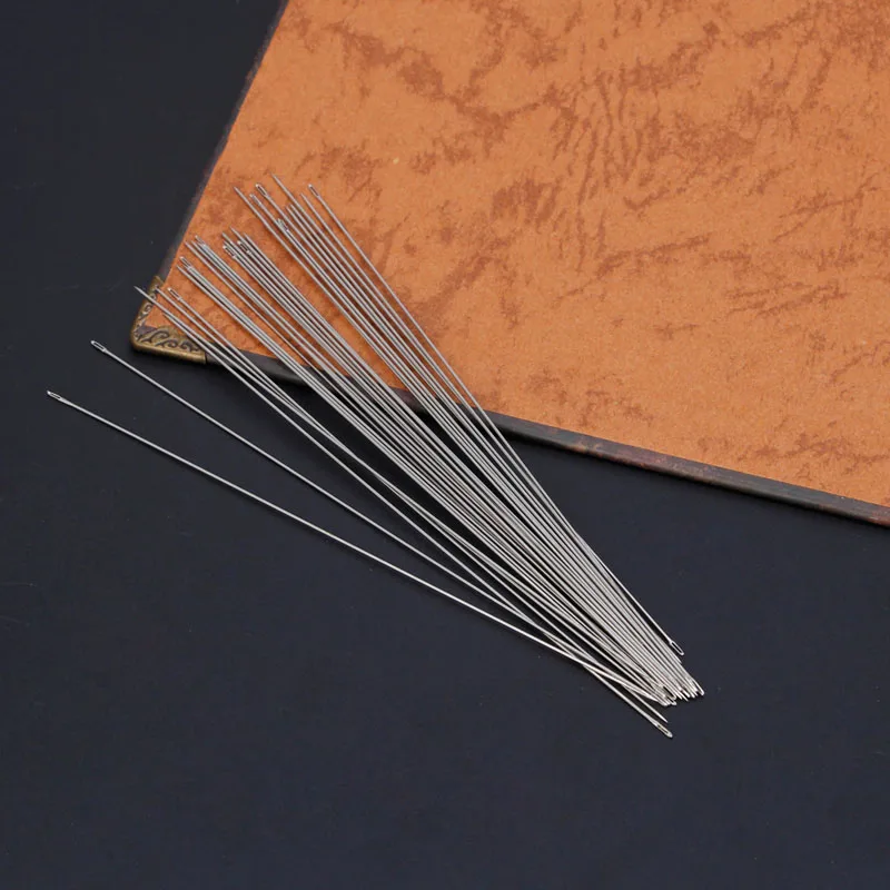 30 x Beading Needles Threading String Cord Jewelry Craft Making Tool 0.6 x 120mm 634D
30 x Beading Needles Threading String Cord Jewelry Craft Making Tool 0.6 x 120mm 634D