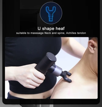 Massage Gun Cordless Rechargeable Muscle Stimulator Deep Tissue Massager Device Body Relaxation Slimming Shaping Pain Relief
Massage Gun Cordless Rechargeable Muscle Stimulator Deep Tissue Massager Device Body Relaxation Slimming Shaping Pain Relief