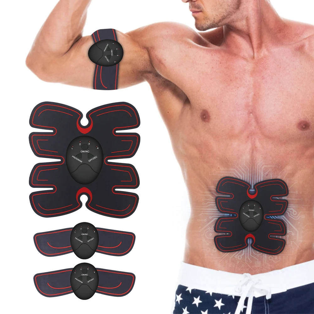 EMS Muscle Stimulator Trainer Stickers USB Rechargeable Fitness Body Shaping Massage Equipment Muscle Abdominal Trainer For Men
EMS Muscle Stimulator Trainer Stickers USB Rechargeable Fitness Body Shaping Massage Equipment Muscle Abdominal Trainer For Men