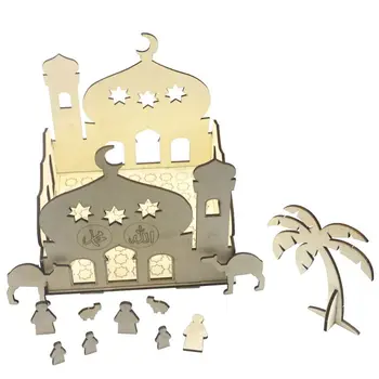 DIY Wooden Puzzle Eid Mubarak Ramadan Castle Ornament Home Decoration Muslim
DIY Wooden Puzzle Eid Mubarak Ramadan Castle Ornament Home Decoration Muslim