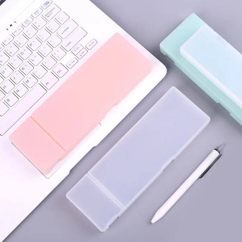 Minimalist styles Translucent frosted pencil box student Pure color pencil case Multi-function High-capacity school stationery
Minimalist styles Translucent frosted pencil box student Pure color pencil case Multi-function High-capacity school stationery