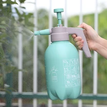 

2L Hand Pressure Sprayer Brass Nozzle Pump Type Pneumatic Garden Irrigation Gardening Sprayers Cleaning Tools Mist Watering Can