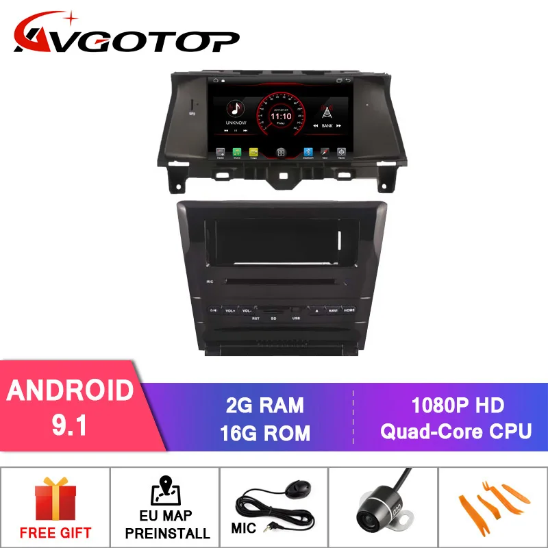 AVGOTOP Android 9 WINCE Bluetooth GPS Car Radio DVD Player for HONDA ACCORD 8 2G 16G MP3 MP4 Wifi Vehicle Multimedia
AVGOTOP Android 9 WINCE Bluetooth GPS Car Radio DVD Player for HONDA ACCORD 8 2G 16G MP3 MP4 Wifi Vehicle Multimedia