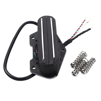 Metal Dual Rail Neck Pickup Humbucker for Electric Guitar Replacement Parts 
Metal Dual Rail Neck Pickup Humbucker for Electric Guitar Replacement Parts