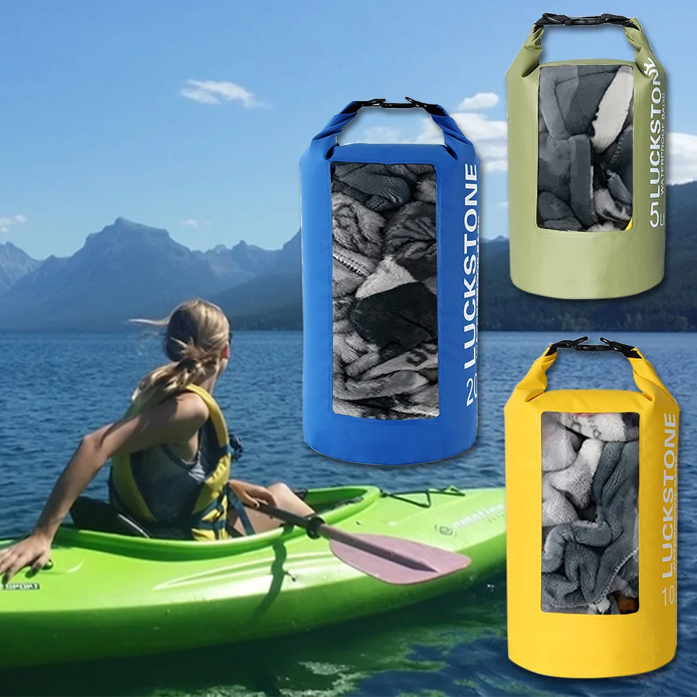 

5L 10L Outdoor Waterproof Swimming Backpack Water Floating Bag Diving Storage Dry Bag for Kayaking Rafting Boating River XA779Y
