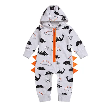 Europe And America Infants 2020 Spring And Summer Onesie Baby Long Sleeve Hooded Dinosaur Print Children Long Climbing Clothing
Europe And America Infants 2020 Spring And Summer Onesie Baby Long Sleeve Hooded Dinosaur Print Children Long Climbing Clothing