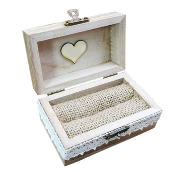 Wedding Gift Decor Wooden Vintage Style Holder Ring Box Custom Engagement Decorative Proposal Novelty
Wedding Gift Decor Wooden Vintage Style Holder Ring Box Custom Engagement Decorative Proposal Novelty